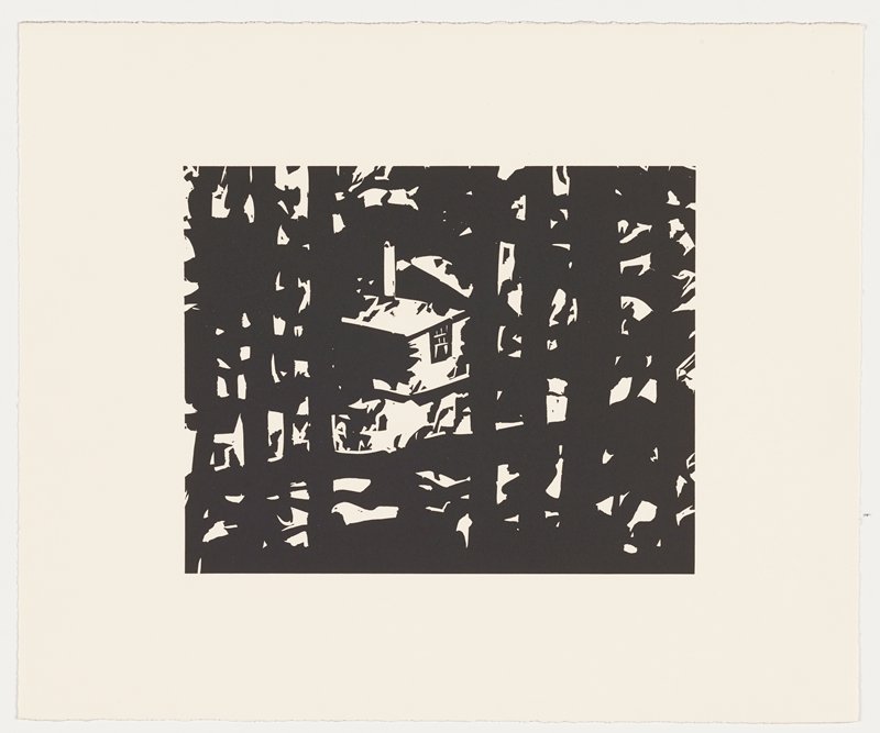 Landscape, Alex Katz, 2001