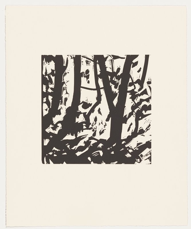 Landscape, Alex Katz, 2001
