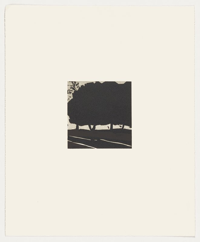 Untitled (Trees), Alex Katz, 2001