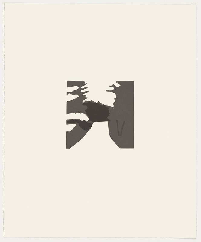 Untitled (Yellow Road), Alex Katz, 2001