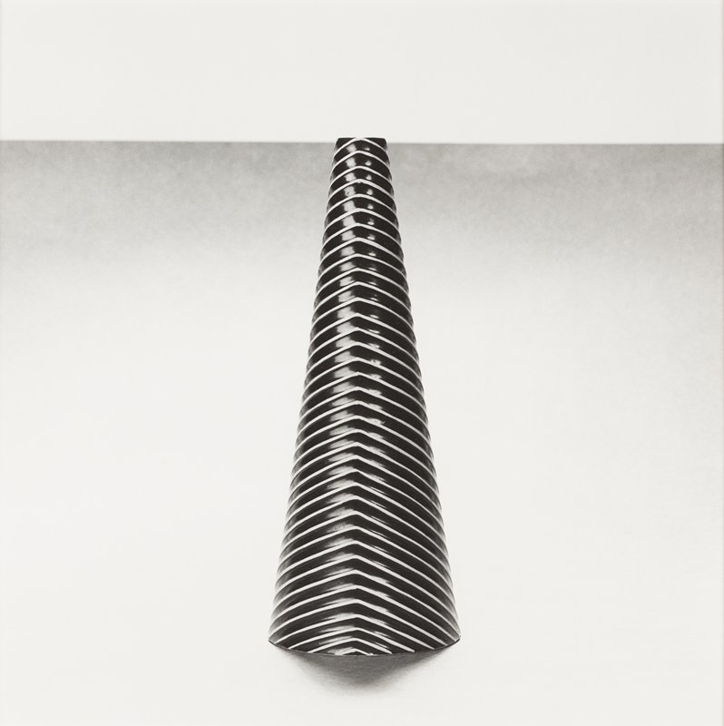 Striped Vase by Robert Mapplethorpe