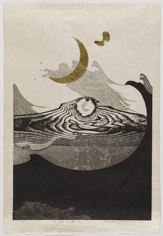 Crescent Moon and Sea C, Iwami Reika, 1991