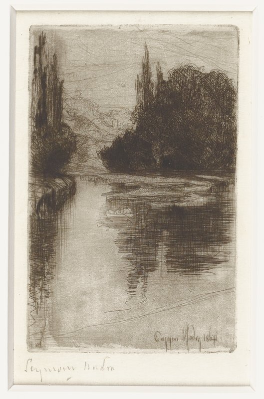 Evening, Francis Seymour Haden, 1864