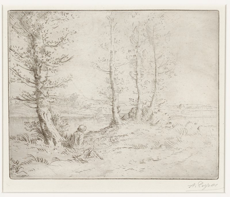 Le Long de la Rive, Alphonse Legros, 1890–1904