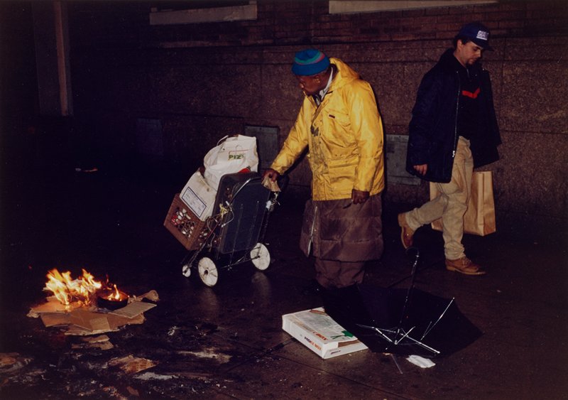 Cooking on Street (36th St.), Kenji Nakahashi, 20th century