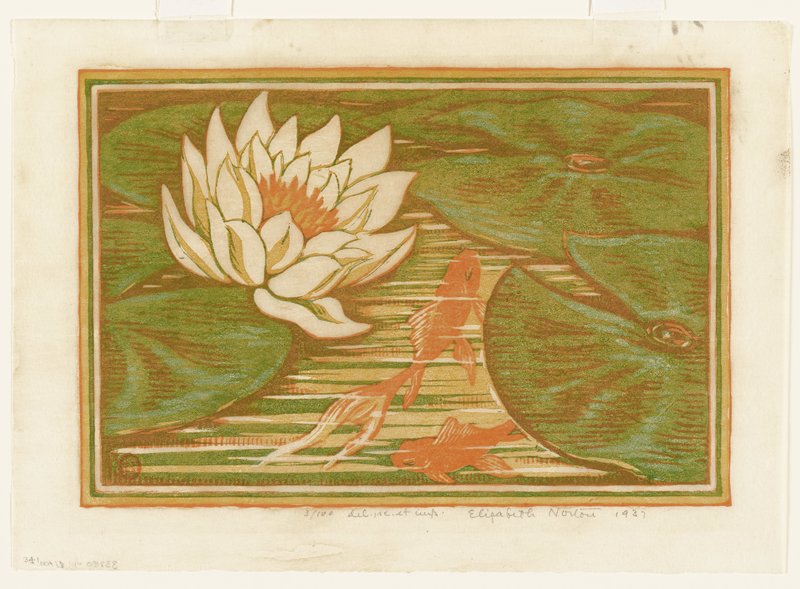 Fish Pool, Elizabeth Norton, 1937