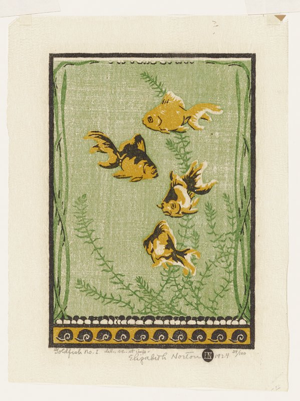 Goldfish #1, Elizabeth Norton, 1924