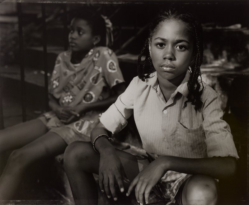 Sunshine Bracey and a Friend, Brooklyn, NY, Dawoud Bey, 1990