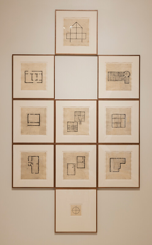 Homes I Made / A Life in Nine Lines, Zarina, 1997