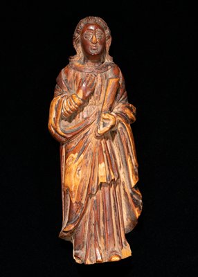 Figure of a saint, 17th-18th century