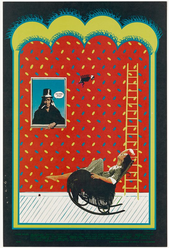 Rocking Chair, Genesis, Siegel Schwall, Mother Earth, January 12-14, Avalon Ballroom, Bob Fried, 1968