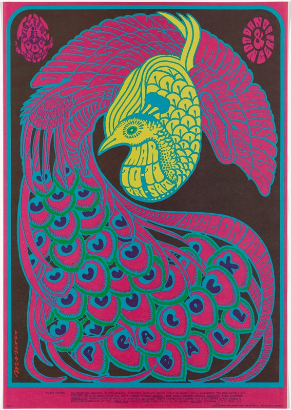 Quicksilver Messenger Service, Miller Blues Band, The Daily Flash, Avalon Ballroom, March 10-11, 1967, Victor Moscoso, 1967