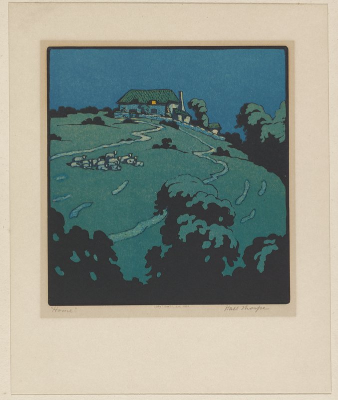 Home, Hall Thorpe, c. 1919