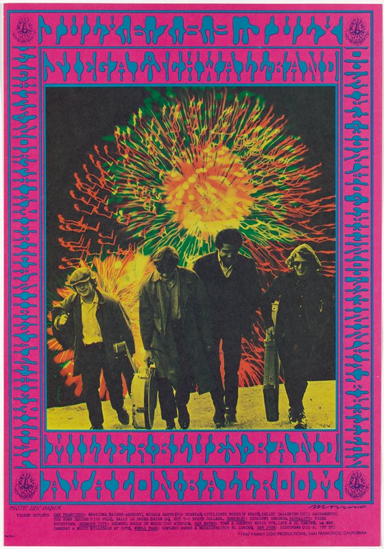Miller Blues Band, Siegal Schwall Band, July 6-9, Avalon Ballroom, Rick Griffin, 1967