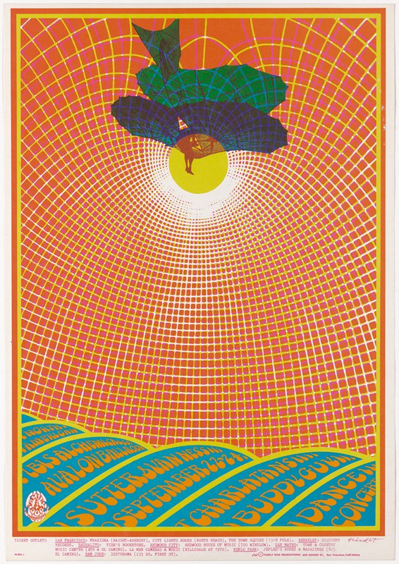 Sky Web, The Charlatans, Buddy Guy, September 22-24, Avalon Ballroom, Bob Fried, 1967