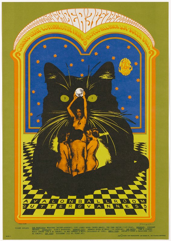 Canned Heat, Lothar and the Hand People, Allmen Joy, Avalon Ballroom, November 3-5, 1967, Bob Fried, 1967