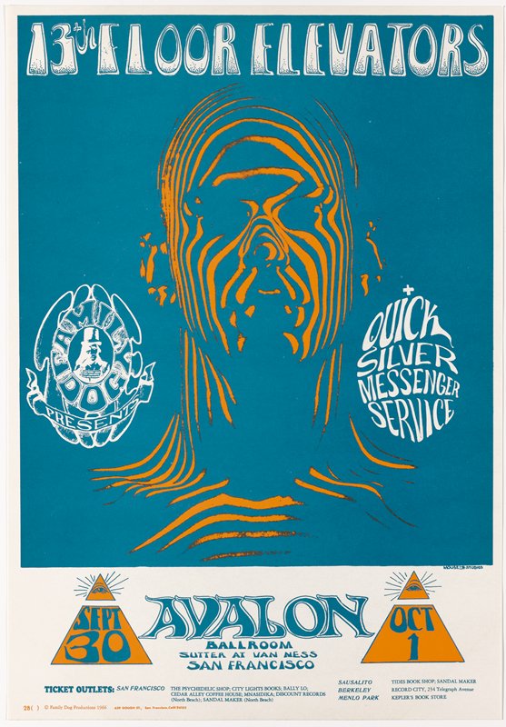 Zebra Man, 13th Floor Elevators, Quicksilver Messenger Service