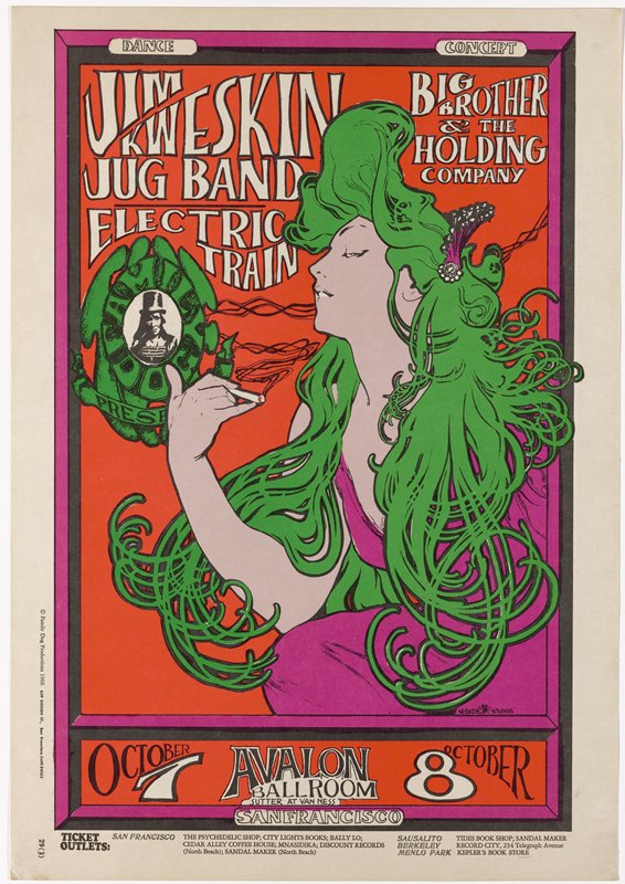 The Woman with Green Hair, Jim Kweskin Jug Band, Big Brother and
