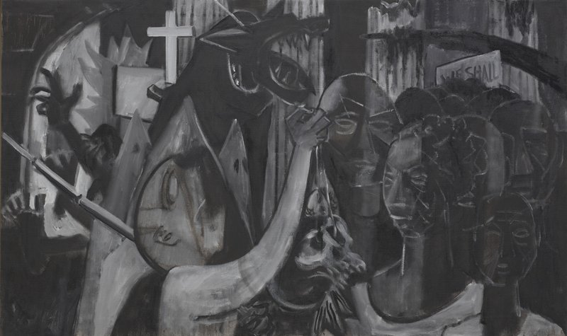 Untitled (Civil Rights March), Charles Alston, c. 1963