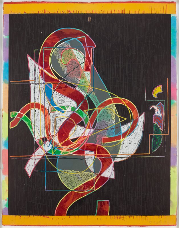 Pergusa Three, Frank Stella, 1983