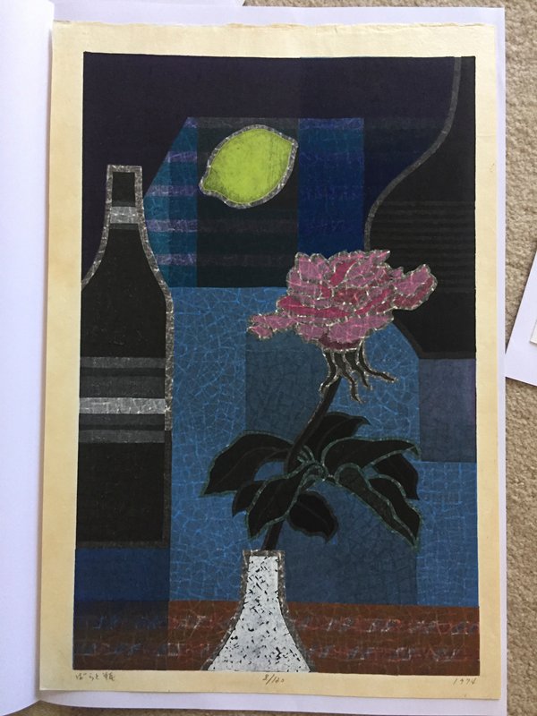 Rose and Bottle, Mabuchi Tōru, 1974
