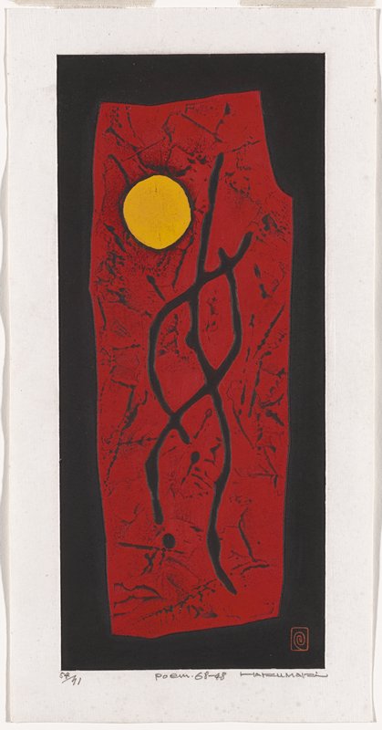 Poem 68 - 48, Maki Haku, 1968