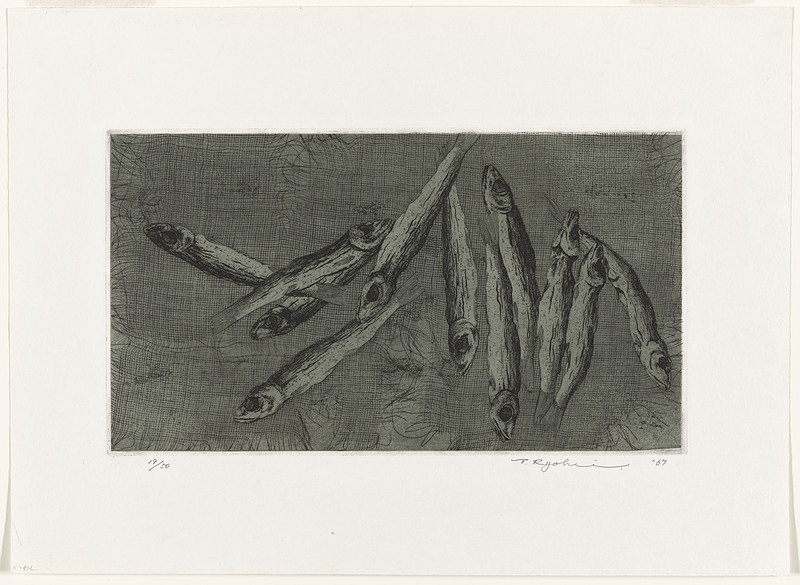 Dry fish, Tanaka Ryōhei, 1967