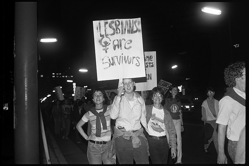 Lesbians Are Survivors, Meadow Muska, 1983–84