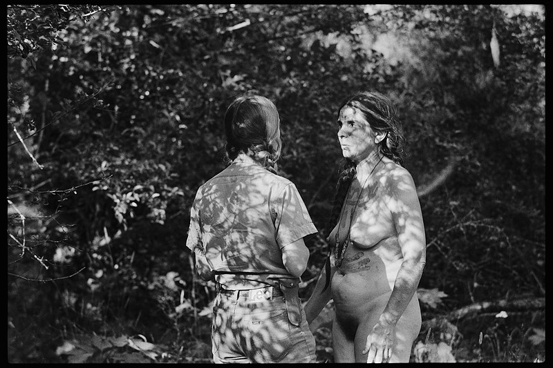 Matriarchs Negotiate at WomanSpirit Gathering, Meadow Muska, 1975