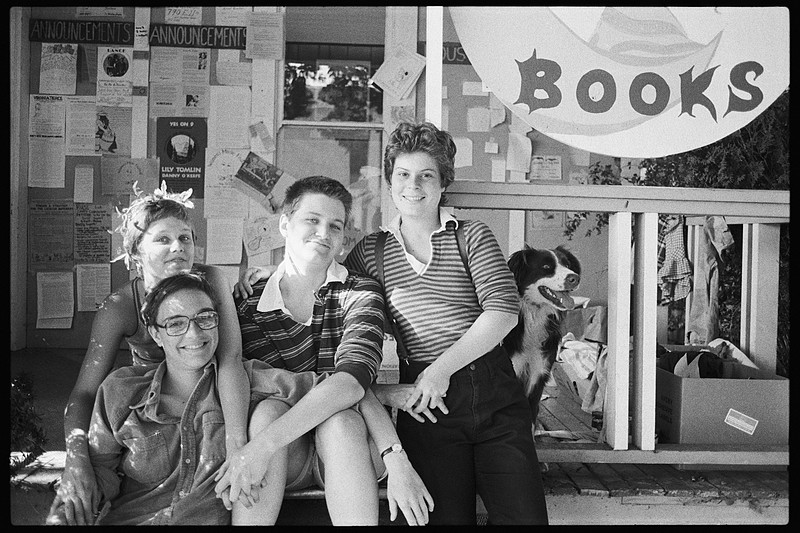 Mother Kali's Bookstore, Eugene, OR, Meadow Muska, 1976