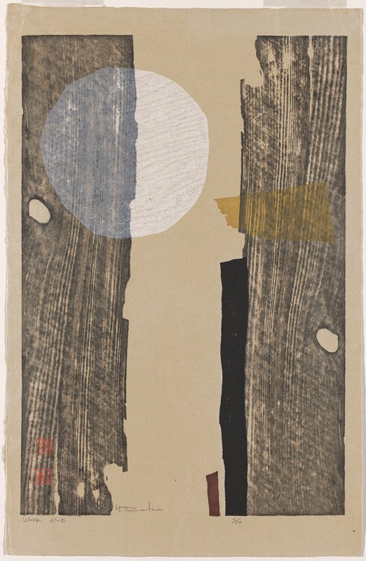 Work 61 - E, Maki Haku, 1961