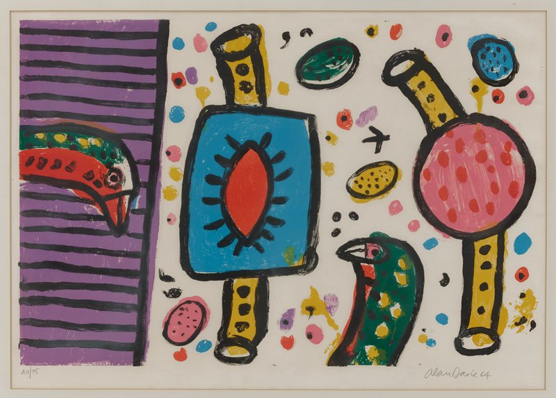 Bird Noises, Alan Davie, 1964