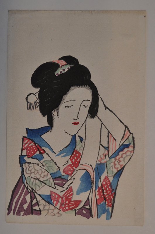 Design for the songlet Dragon Gorges, Takehisa Yumeji, c. 1930