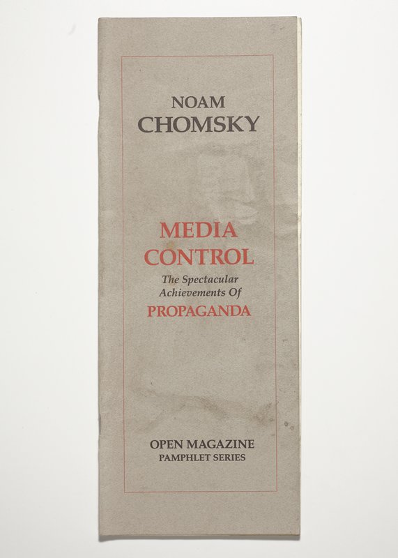 Open Magazine, Pamphlet no. 10: Media Control: The Spectacular