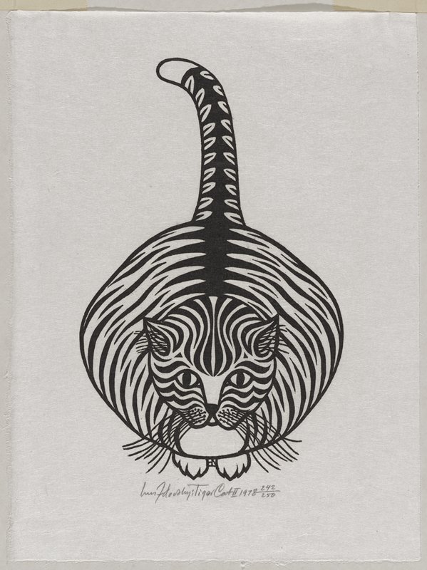 Tiger Cat II, Jacques Hnizdovsky, 1978