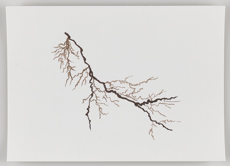 Lightning Bolt in California, USA, 2009, from Echo #3, Rafael Villares, 2015–19