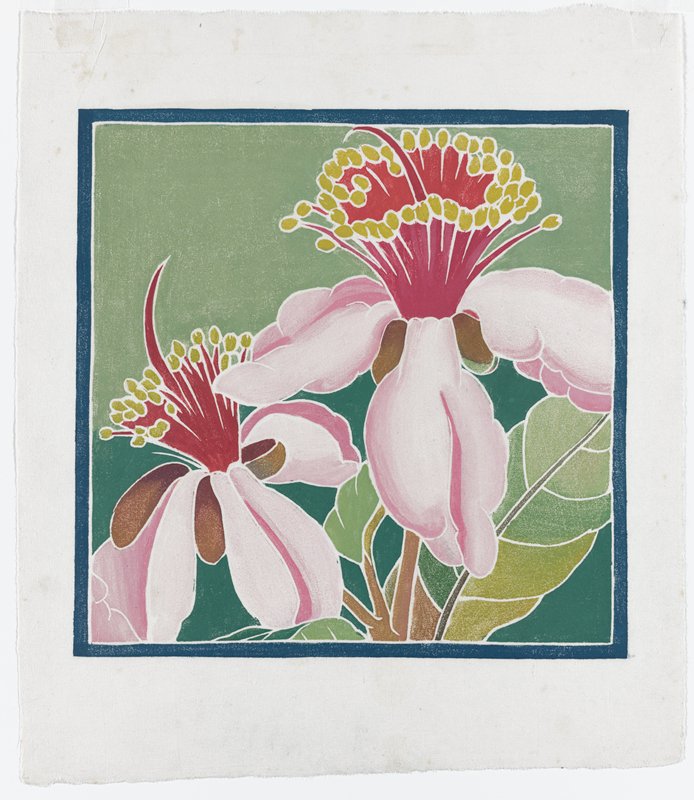 Tropical Flower Study, William S. Rice, c. 1925