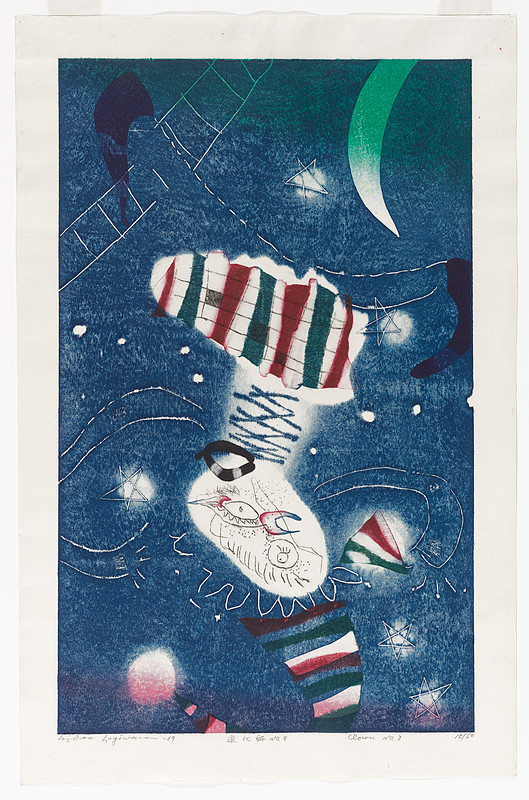 Clown No. 8, Hagiwara Hideo, 1969