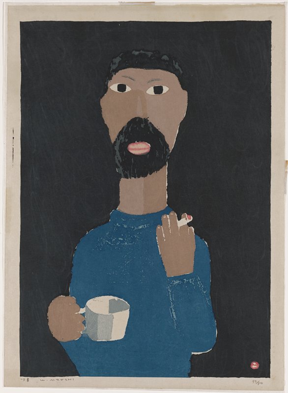 Mountaineer, Azechi Umetarō, 1953