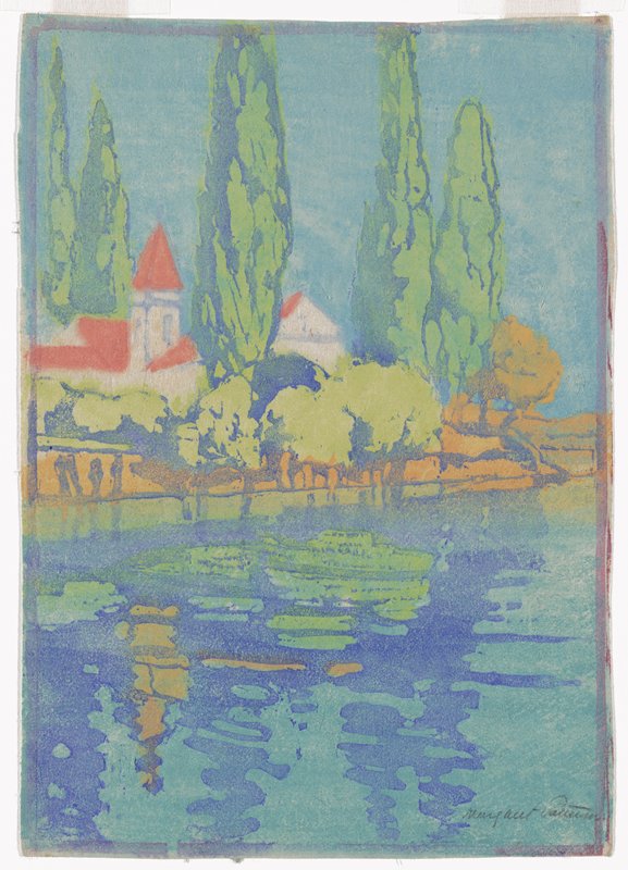 Vignole from a Gondola, Margaret Jordan Patterson, 1920