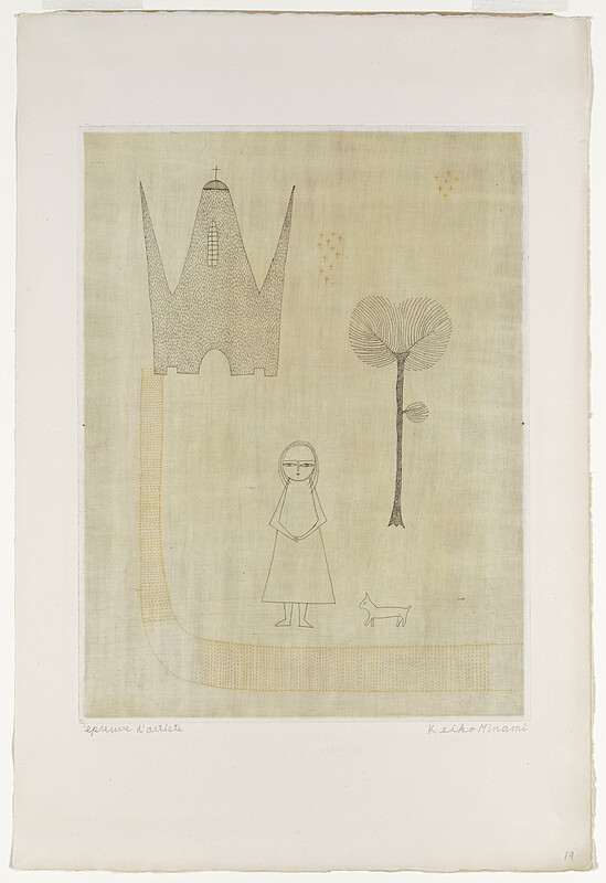 Petite fille (Little Girl), Minami Keiko, 1958
