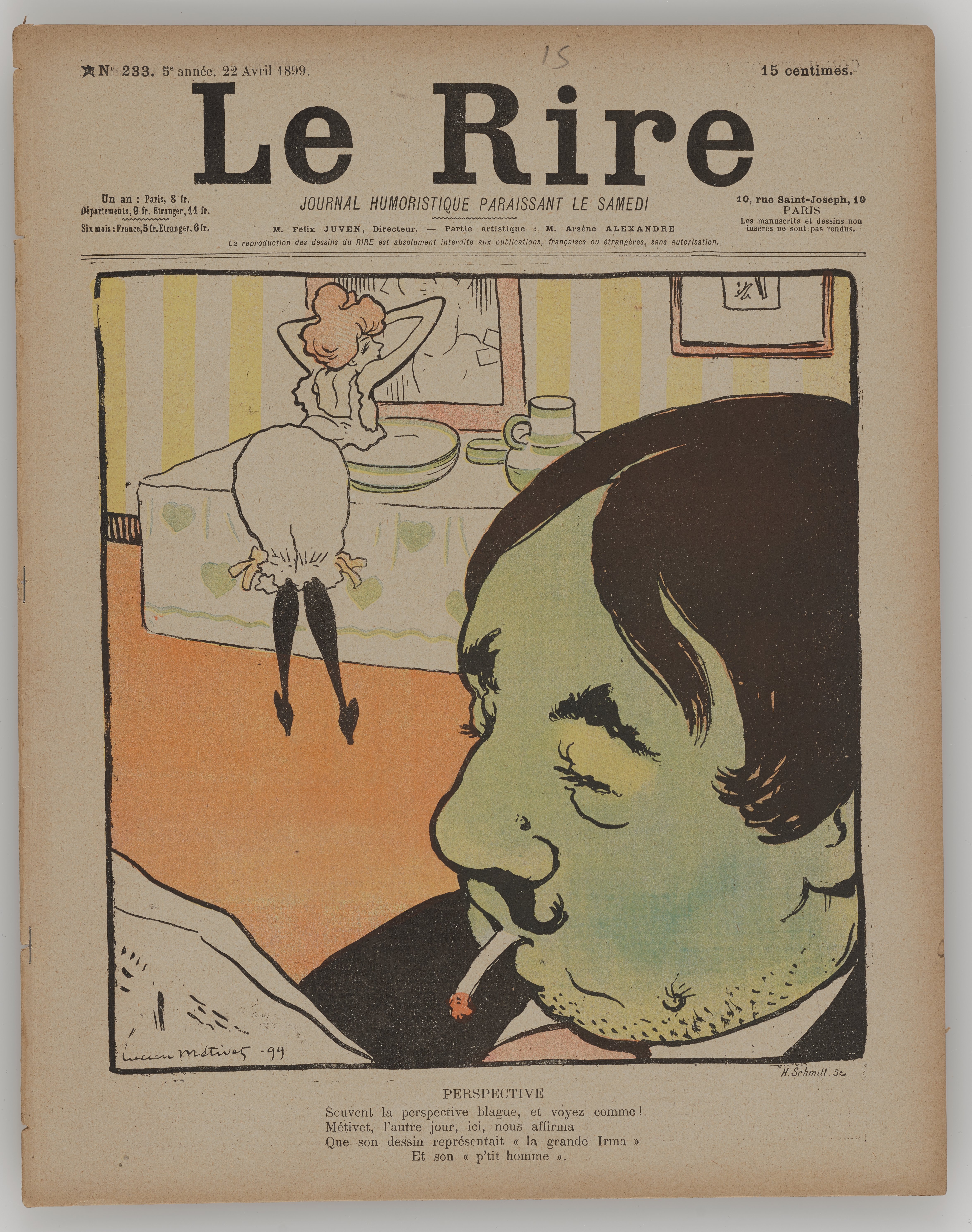 Le Rire magazine, No. 233, France | Mia