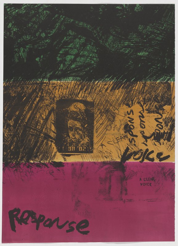 Call and Response (sheet 6), Fred Hagstrom, 1990