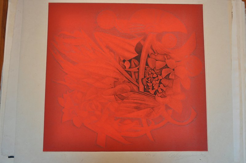 Title unknown [Abstract Flower Bouquet], Nishizawa Shizuo, 1969