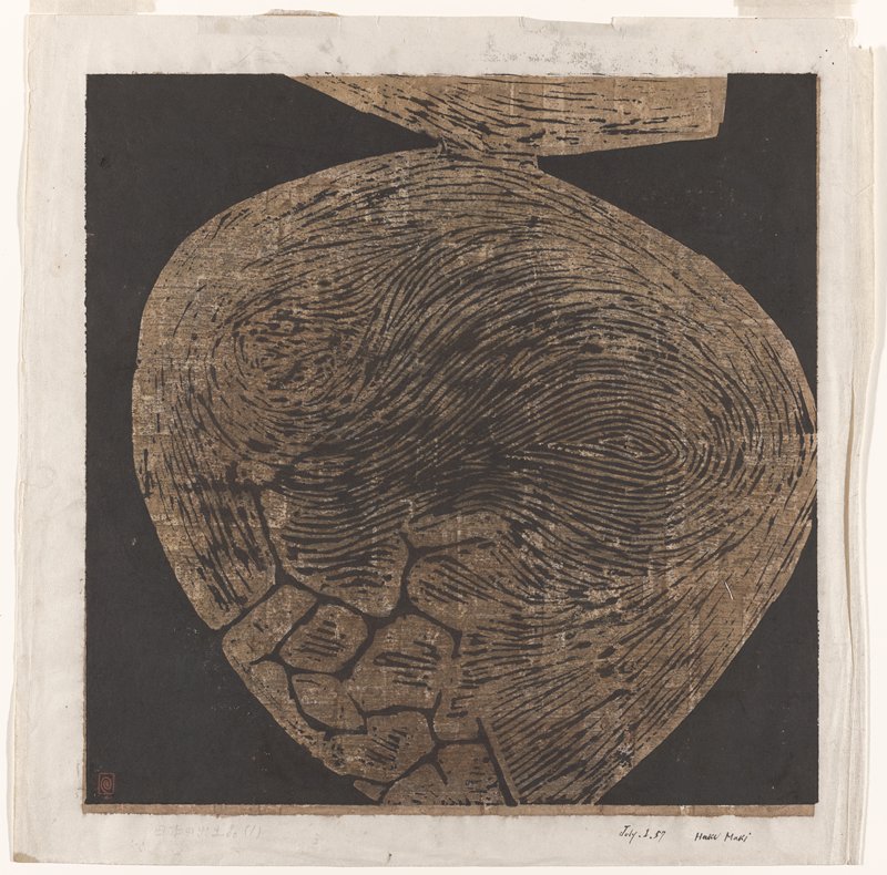Excavated Item from Japan (1), Maki Haku, July 1, 1957