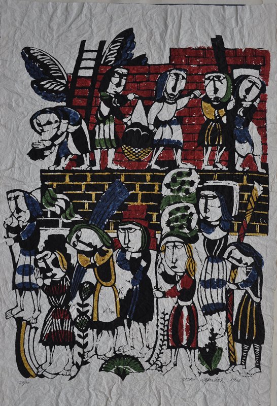 The Tower of Babel, Watanabe Sadao, 1965