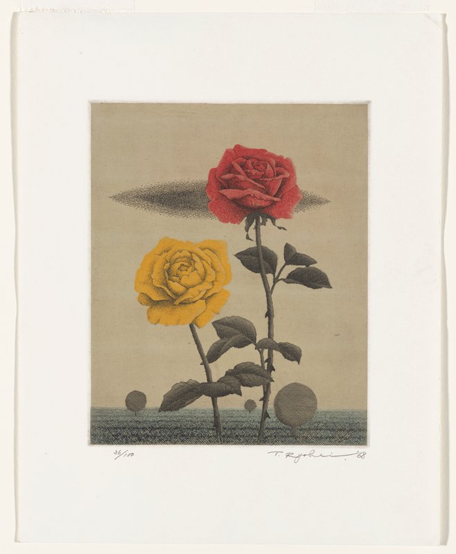 Roses, Tanaka Ryōhei, 1968