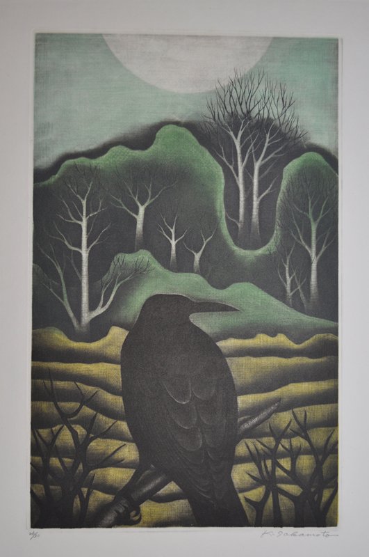 [Raven on Branch], Sakamoto Kōichi, 1967