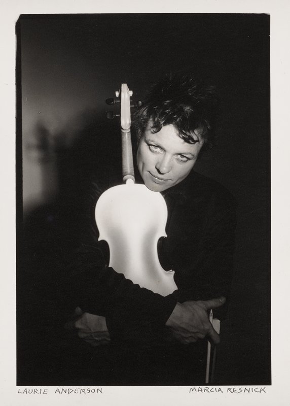 Laurie Anderson, Marcia Resnick, 1978