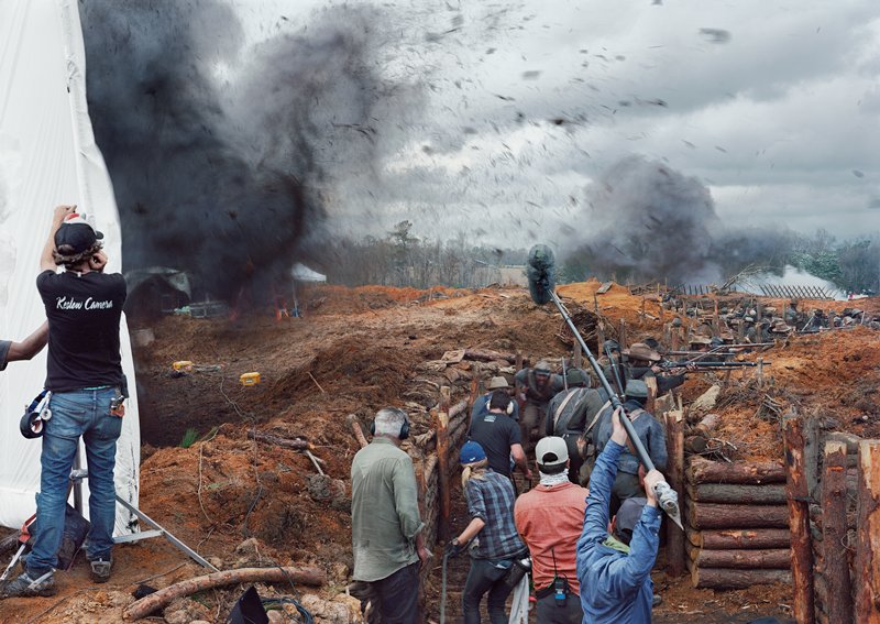 Film Set (Free State of Jones), Battle of Corinth, Bush, Louisiana, An-My Lê, 2015